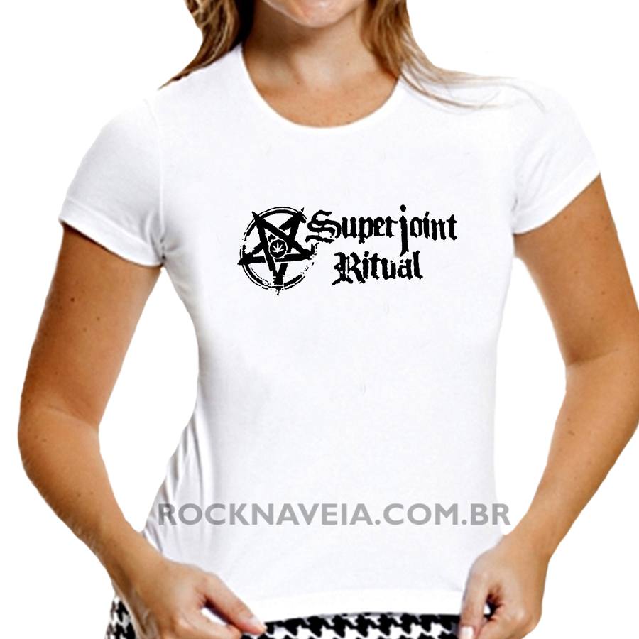 Camiseta feminina baby look Superjoint Ritual - Imagem 2