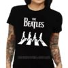 Kit Camiseta feminina baby look The Beatles - Imagem 6