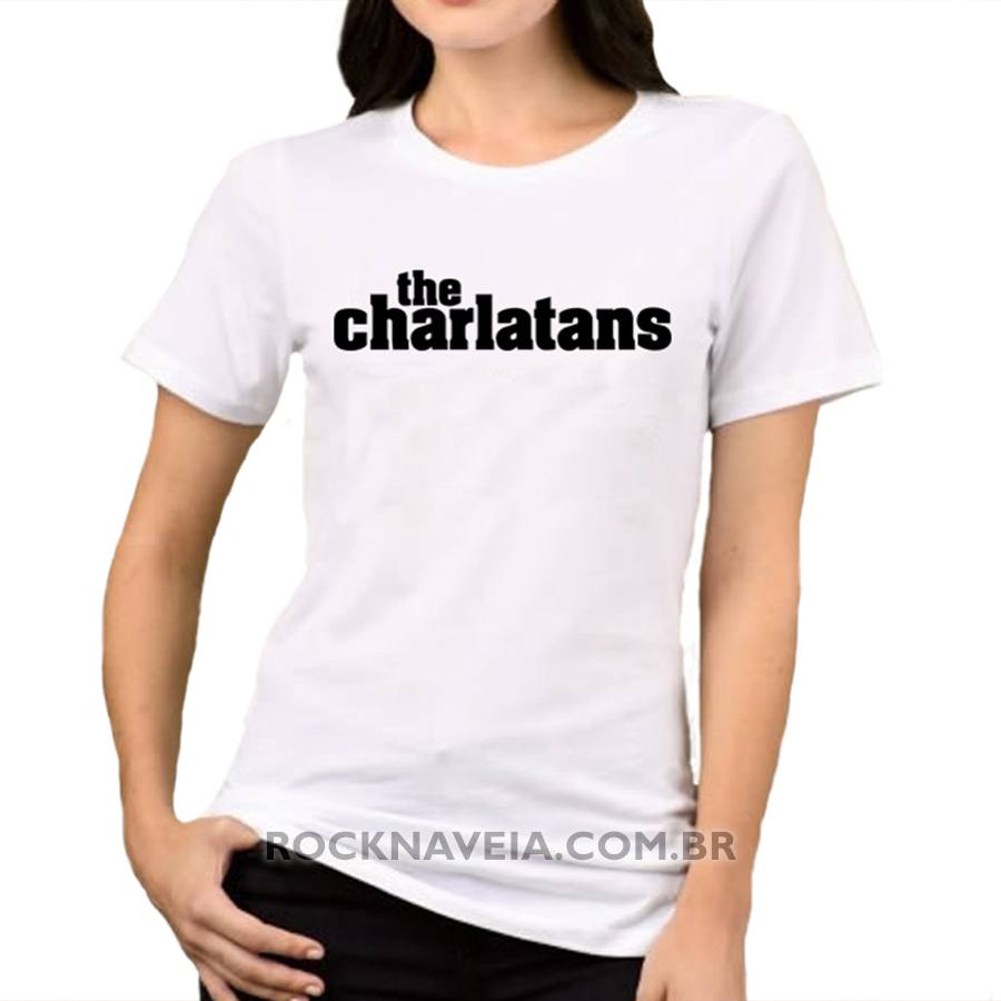 Camiseta Feminina Baby Look The Charlatans - Imagem 2