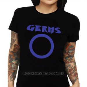 Camiseta feminina baby look The Germs