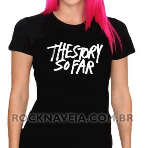 Camiseta feminina baby look The Story So Far