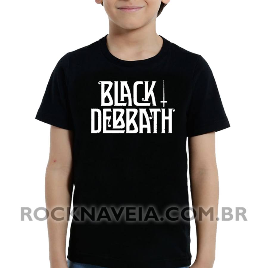 Camiseta Infantil Black Debbath
