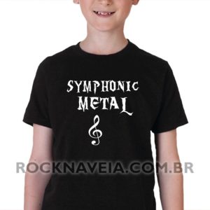Camiseta Infantil symphonic metal