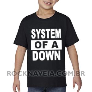 Camiseta Infantil System of a Down