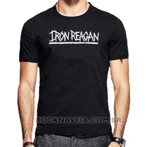 Camiseta Masculina Iron Reagan