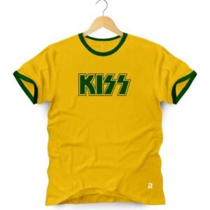 Camiseta Masculina KISS Brasil Copa do mundo 2026