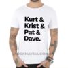 Camiseta masculina Nirvana Kurt & Krist & Pat & Dave - Image 2