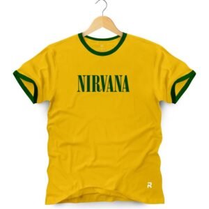 Camiseta Masculina Nirvana Brasil Copa do mundo 2026