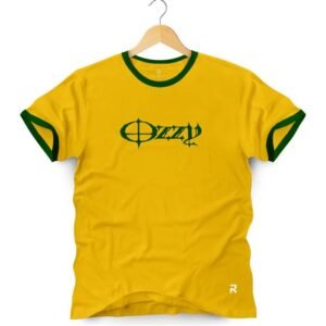 Camiseta Masculina Ozzy Osbourne Brasil Copa do mundo 2026