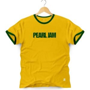 Camiseta Masculina Pearl Jam Brasil Copa do mundo 2026