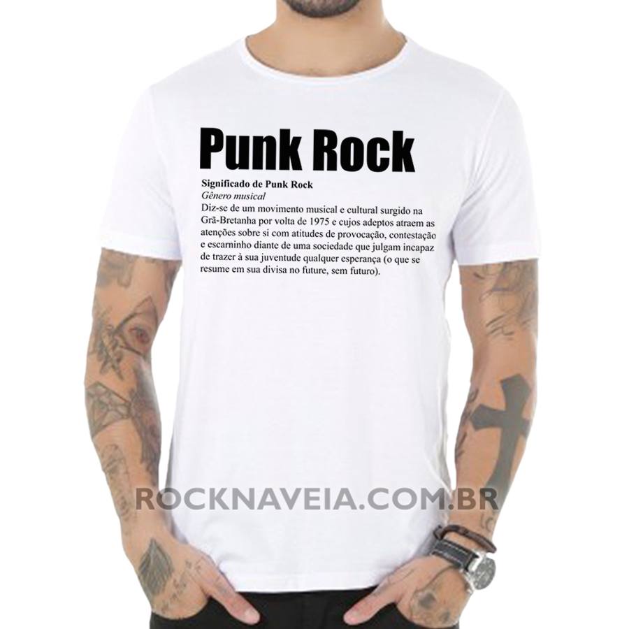 Camiseta Masculina Heavy Metal Dicionário - ESTAMPARIA ROCK NA VEIA