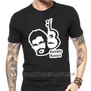 Camiseta Masculina renato russo